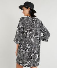 Vestido-Feminino-Curto-Amplo-Lenny-Niemeyer-Estampado-Zebra-Manga-Longa-Decote-V-Preto-9257305-Preto_3