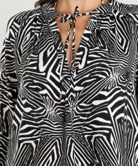 Vestido-Feminino-Curto-Amplo-Lenny-Niemeyer-Estampado-Zebra-Manga-Longa-Decote-V-Preto-9257305-Preto_4