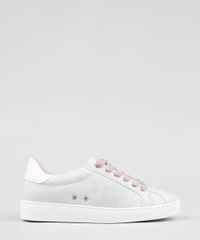 Tenis-Feminino-Vizzano-em-Suede-com-Brilho-e-Cadarco-de-Lurex-Cinza-Claro-9333480-Cinza_Claro_1
