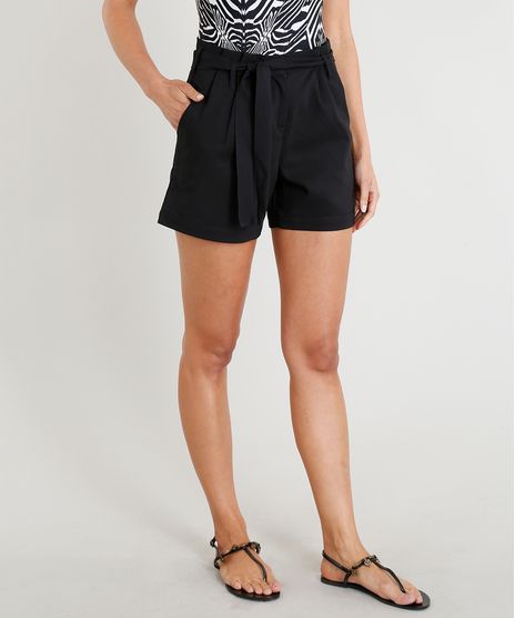 Short-Clochard-Feminino-Lenny-Niemeyer-com-Faixa-de-Amarrar-Preto-9253082-Preto_1