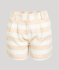 Short-Femininio-Lenny-Niemeyer-Listrado-com-Protecao-UV50--Bege-Claro-9253084-Bege_Claro_5