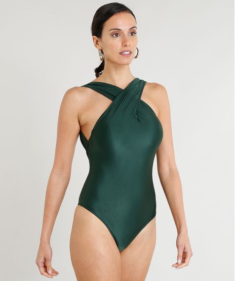 Maio-Body-Feminino-Lenny-Niemeyer-Decote-Cruzado-Sem-Bojo-com-Protecao-UV50--Verde-Escuro-9334338-Verde_Escuro_1