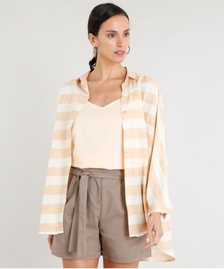 Camisa-Feminina-Lenny-Niemeyer-Listrada-Ampla-Manga-Morcego-Bege-Claro-9256579-Bege_Claro_1