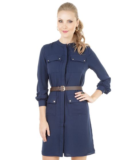 Vestido-Chemise-com-Cinto-Azul-Marinho-8233341-Azul_Marinho_1