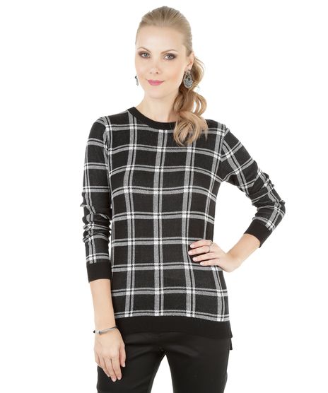 Sueter-Xadrez-em-Trico--Preto-8174611-Preto_1