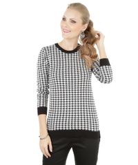 Sueter-em-Trico-Pied-de-Poule-Preto-8172373-Preto_1