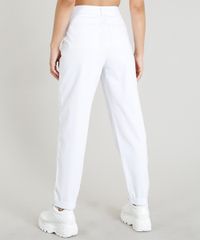 Calca-Feminina-de-Sarja-Mindset-Cintura-Alta-Branca-9461342-Branco_2