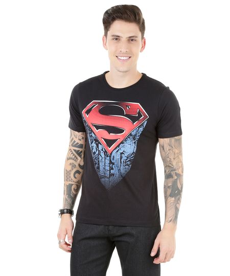 Camiseta-Superman-Preta-8332727-Preto_1 Camiseta-Superman-Preta-8332727-Preto_1