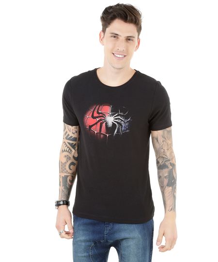 Camiseta-Homem-Aranha-Preta-8332897-Preto_1
