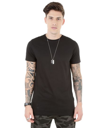 Camiseta-Longa-com-Ziper-Preta-8317686-Preto_1 Camiseta-Longa-com-Ziper-Preta-8317686-Preto_1
