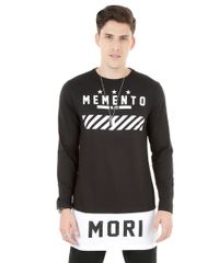 Camiseta-Longa--Memento--Preta-8317589-Preto_1