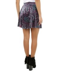 Saia-Evase-em-Plush-Estampada-Verde-8314870-Verde_2