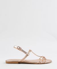 Rasteira-Feminina-Metalizada-com-Tiras-Rose-9307682-Rose_1