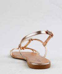 Rasteira-Feminina-Metalizada-com-Tiras-Rose-9307682-Rose_3
