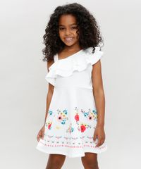 Vestido-Infantil-Um-Ombro-So-com-Estampa-Floral-com-Babado--Branco-9366199-Branco_1