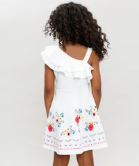 Vestido-Infantil-Um-Ombro-So-com-Estampa-Floral-com-Babado--Branco-9366199-Branco_2