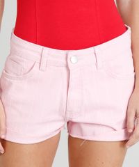 Short-de-Sarja-Feminino-Boy-Listrado-Barra-Dobrada-Rosa-Claro-9365661-Rosa_Claro_4 Short-de-Sarja-Feminino-Boy-Listrado-Barra-Dobrada-Rosa-Claro-9365661-Rosa_Claro_4