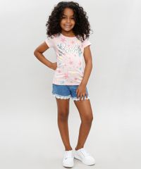 Blusa-Infantil-Barbie-com-Estampa-de-Estrelas-Manga-Curta-Decote-Redondo-Rose-9327702-Rose_3