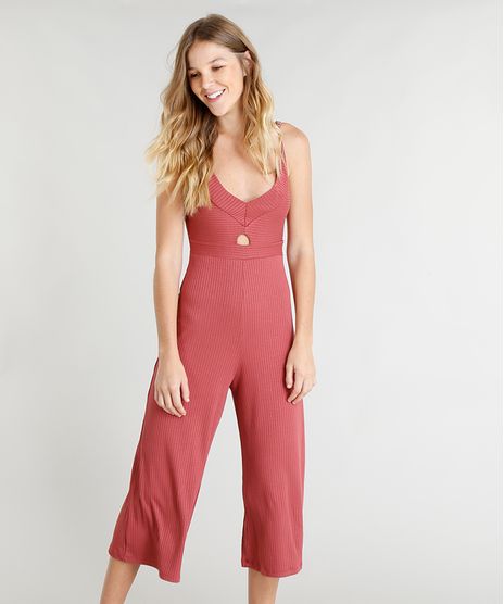 Macacao-Feminino-Pantacourt-Canelado-com-Recorte-Alca-Fina-Rosa-Escuro-9242943-Rosa_Escuro_1