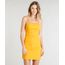Vestido-Feminino-Curto-Acinturado-Alcas-Finas-Mostarda-9372325-Mostarda_1
