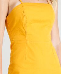 Vestido-Feminino-Curto-Acinturado-Alcas-Finas-Mostarda-9372325-Mostarda_4