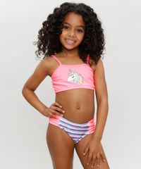 Biquini-Infantil-com-Unicornio-e-Protecao-UV50--Rosa-Neon-9302502-Rosa_Neon_1