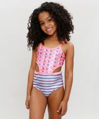 Maio-Infantil-Estampado-Etnico-e-Recortes-com-Protecao-UV50--Rosa-Neon-9302484-Rosa_Neon_1