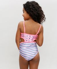 Maio-Infantil-Estampado-Etnico-e-Recortes-com-Protecao-UV50--Rosa-Neon-9302484-Rosa_Neon_2