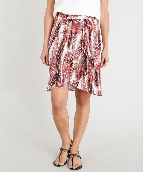 Saia-Curta-Envelope-Feminina-Lenny-Niemeyer-Estampada-Penas-Off-White-9274262-Off_White_1