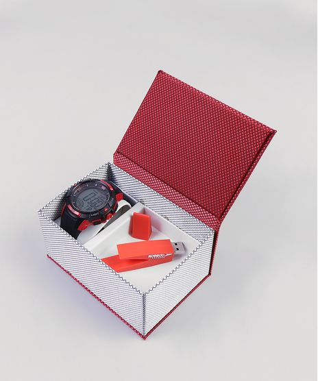 Kit-de-Relogio-Digital-Speedo-Masculino---Pen-Drive---11003G0EVNP1KA-Preto-9399842-Preto_1