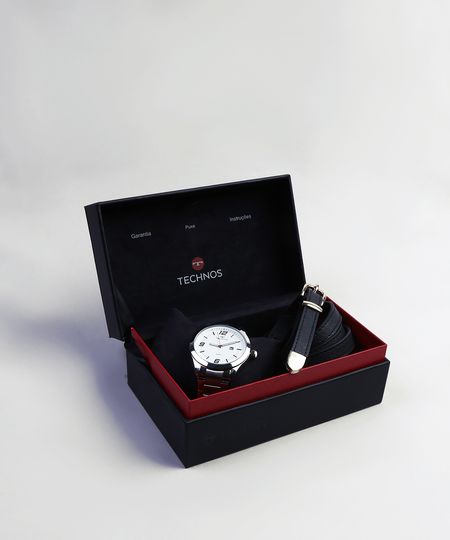 Kit-de-Relogio-Analogico-Technos-Masculino---Cinto---2115MNYK1B-Prateado-9397264-Prateado_1