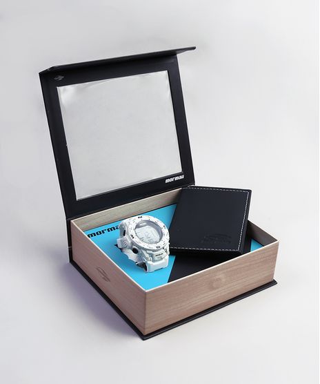 Kit-de-Relogio-Digital-Mormaii-Masculino---Carteira---MO1173EK8B-Branco-9397277-Branco_1