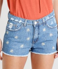 Short-Jeans-Feminino-Boy-Bordado-de-Margaridas-Azul-Medio-9365629-Azul_Medio_4