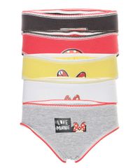 Kit-de-5-Calcinhas-Minnie-Multicor-8298463-Multicor_1