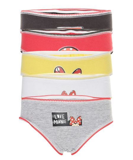 Kit-de-5-Calcinhas-Minnie-Multicor-8298463-Multicor_1