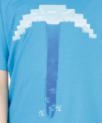 Camiseta-Minecraft-Azul-Claro-8326272-Azul_Claro_4