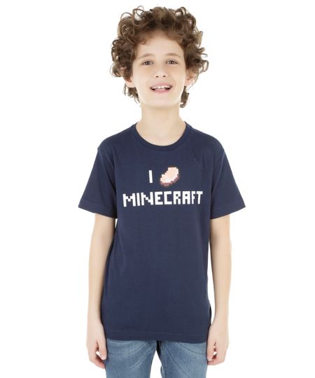 Camiseta-Minecraft-Azul-Marinho-8337825-Azul_Marinho_1