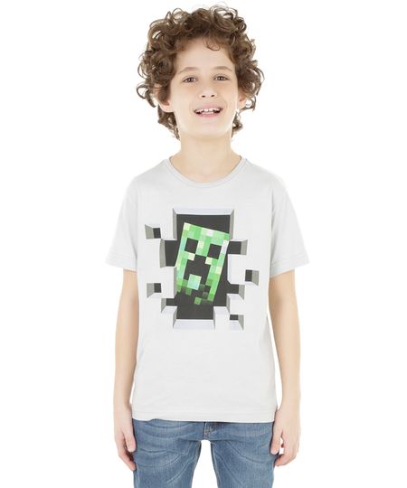 Camiseta-Minecraft-Cinza-Claro-8326264-Cinza_Claro_1