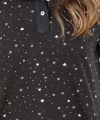 Polo-Estampada-de-Estrelas-Preta-8312884-Preto_4