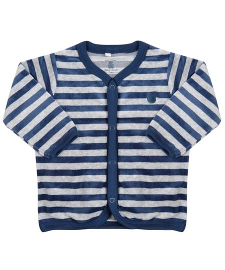 Cardigan-Listrado-em-Plush-de-Algodao---Sustentavel-Cinza-Mescla-8190003-Cinza_Mescla_1