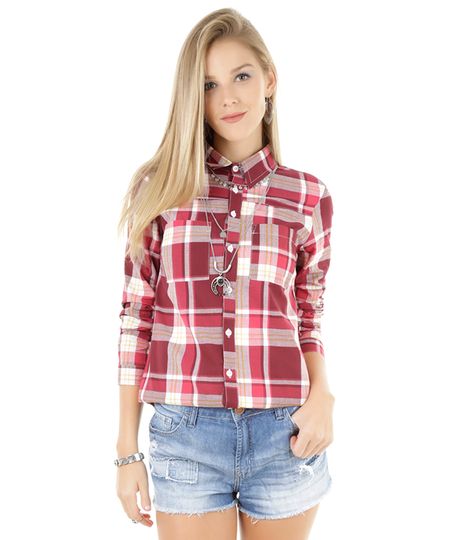 Camisa-Xadrez-Vinho-8307862-Vinho_1 Camisa-Xadrez-Vinho-8307862-Vinho_1