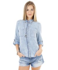 Camisa-Jeans-Xadrez-Azul-Claro-8206762-Azul_Claro_1