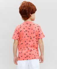 Camiseta-Infantil-Estampada-Surf-com-Bolso-e-Manga-Curta-Coral-9361195-Coral_2