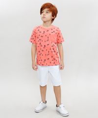 Camiseta-Infantil-Estampada-Surf-com-Bolso-e-Manga-Curta-Coral-9361195-Coral_3