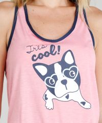 Pijama-Feminino-com-Estampa-de-Cachorrinho-Rosa-9296034-Rosa_3