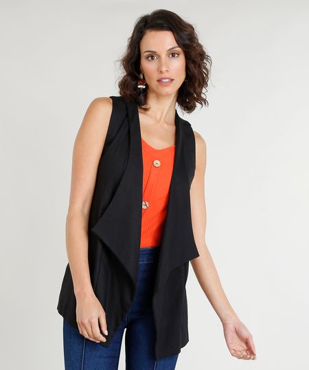 Colete-Feminino-em-Linho-Preto-9336675-Preto_1 Colete-Feminino-em-Linho-Preto-9336675-Preto_1