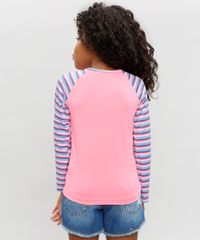 Blusa-de-Praia-Raglan-com-Estampa-de-Unicornio-Manga-Longa-Decote-Redondo-Rosa-Neon-9300533-Rosa_Neon_2