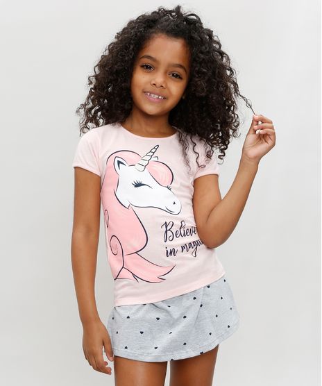 Blusa-Infantil-Unicornio-Manga-Curta-Decote-Redondo-Rose-9324163-Rose_1