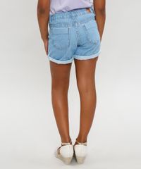 Short-Jeans-Infantil-com-Paetes-e-Barra-Dobrada-Azul-Claro-9358537-Azul_Claro_2