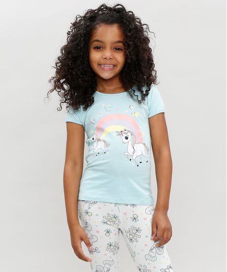 Blusa-Infantil-Unicornio-e-Arco-Iris-Manga-Curta-Decote-Redondo-Azul-Claro-9355144-Azul_Claro_1